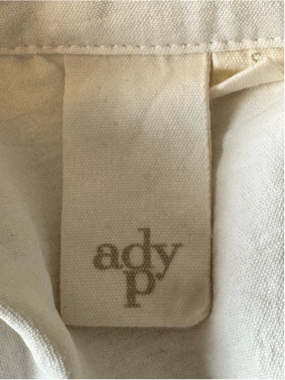 Women's Ady P Off-White Long Sleeve Blouse S - Picture 5 of 7